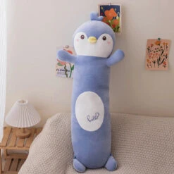 Long Snuggly Fish Axolotl Penguin Plushie Collection 2024 -Kawaii Store kawaiies plushies plush softtoy long snuggly fish axolotl penguin plushie collection 2024 soft toy penguin 27in 70cm 705233