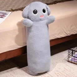 Long Snuggly Fluffy Dog Plushies 2024 Collection -Kawaii Store kawaiies plushies plush softtoy long snuggly fluffy dog plushies 2024 collection soft toy gray 60cm 289825