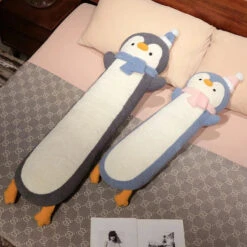 Long Snuggly Fluffy Penguin Plushies -Kawaii Store kawaiies plushies plush softtoy long snuggly fluffy penguin plushies soft toy 493154