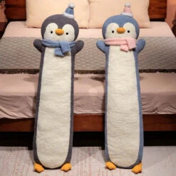 Long Snuggly Fluffy Penguin Plushies -Kawaii Store kawaiies plushies plush softtoy long snuggly fluffy penguin plushies soft toy 538307