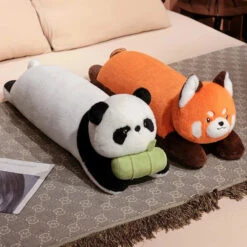 Long Snuggly Fluffy Red Panda Plushies 27 Long Snuggly Fluffy Red Panda Plushies -Kawaii Store kawaiies plushies plush softtoy long snuggly fluffy red panda plushies soft toy 350786