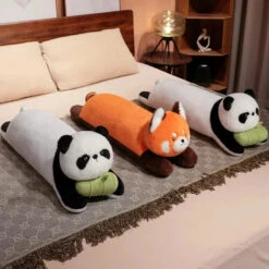 Long Snuggly Fluffy Red Panda Plushies 23 Long Snuggly Fluffy Red Panda Plushies -Kawaii Store kawaiies plushies plush softtoy long snuggly fluffy red panda plushies soft toy 772329