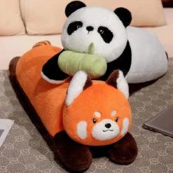 Long Snuggly Fluffy Red Panda Plushies 24 Long Snuggly Fluffy Red Panda Plushies -Kawaii Store kawaiies plushies plush softtoy long snuggly fluffy red panda plushies soft toy 785954