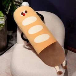 Long Snuggly Funny Baguette Bread Plushies -Kawaii Store kawaiies plushies plush softtoy long snuggly funny baguette bread plushies soft toy 717682