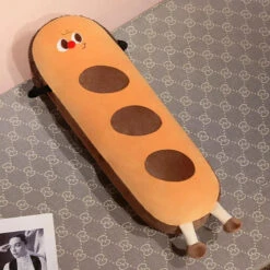 Long Snuggly Funny Baguette Bread Plushies -Kawaii Store kawaiies plushies plush softtoy long snuggly funny baguette bread plushies soft toy dark 90cm 915884