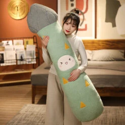 Long Snuggly Kawaii Vegetable Plushies -Kawaii Store kawaiies plushies plush softtoy long snuggly kawaii vegetable plushies soft toy 55in 140cm asparagus 360121