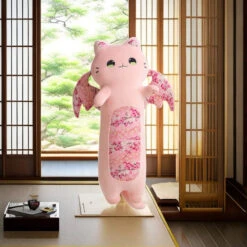 Long Snuggly Luna & Solis Sakura Cat Plushies -Kawaii Store kawaiies plushies plush softtoy long snuggly luna solis sakura cat plushies soft toy 315182