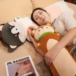 Long Snuggly Monkey Dog Deer Bunny Cat Buddy Plushies -Kawaii Store kawaiies plushies plush softtoy long snuggly monkey dog deer bunny cat buddy plushies soft toy 683368