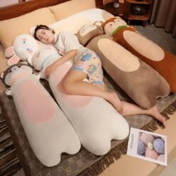 Long Snuggly Monkey Dog Deer Bunny Cat Buddy Plushies -Kawaii Store kawaiies plushies plush softtoy long snuggly monkey dog deer bunny cat buddy plushies soft toy 686847