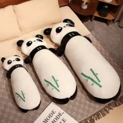 Long Snuggly Panda Plushies -Kawaii Store kawaiies plushies plush softtoy long snuggly panda plushies soft toy bamboo 70cm 701447
