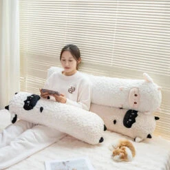 Long Snuggly Sheep Plushies -Kawaii Store kawaiies plushies plush softtoy long snuggly sheep plushies soft toy 908443