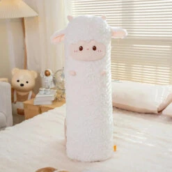 Long Snuggly Sheep Plushies -Kawaii Store kawaiies plushies plush softtoy long snuggly sheep plushies soft toy white 31in 80cm 522076