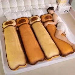 Long Snuggly Toasted Cat Plushies -Kawaii Store kawaiies plushies plush softtoy long snuggly toasted cat plushies soft toy 731373