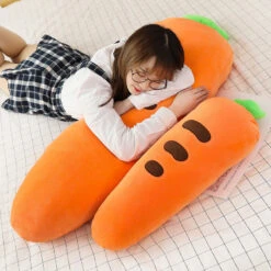 Long Snuggly Vegetables Fruits Plushie Collection -Kawaii Store kawaiies plushies plush softtoy long snuggly vegetables fruits plushie collection soft toy 536135