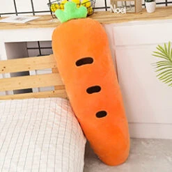Long Snuggly Vegetables Fruits Plushie Collection -Kawaii Store kawaiies plushies plush softtoy long snuggly vegetables fruits plushie collection soft toy carrot 25in 65cm 288252