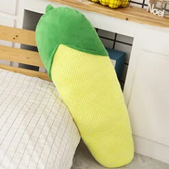 Long Snuggly Vegetables Fruits Plushie Collection -Kawaii Store kawaiies plushies plush softtoy long snuggly vegetables fruits plushie collection soft toy corn 45in 115cm 121779