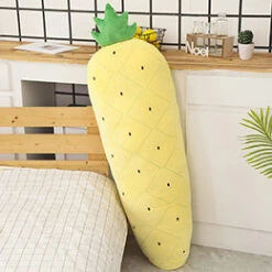 Long Snuggly Vegetables Fruits Plushie Collection -Kawaii Store kawaiies plushies plush softtoy long snuggly vegetables fruits plushie collection soft toy pineapple 25in 65cm 828989