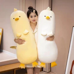 Long Snuggly Yellow Duck Plushie