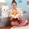 Long Tail Fox 40cm 2 Long Tail Fox 40cm -Kawaii Store kawaiies plushies plush softtoy long tail fox 40cm new soft toy 418803