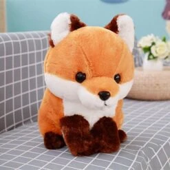 Long Tail Fox 40cm -Kawaii Store kawaiies plushies plush softtoy long tail fox 40cm new soft toy golden brown 657183