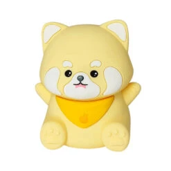 Lovely Red Panda LED Night Light -Kawaii Store kawaiies plushies plush softtoy lovely red panda led night light home decor 331216