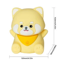 Lovely Red Panda LED Night Light -Kawaii Store kawaiies plushies plush softtoy lovely red panda led night light home decor 912720