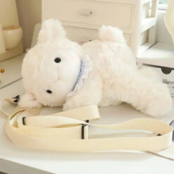 Apparel Lovely Teddy Animals Plush Bag -Kawaii Store kawaiies plushies plush softtoy lovely teddy animals plush bag bags 185598