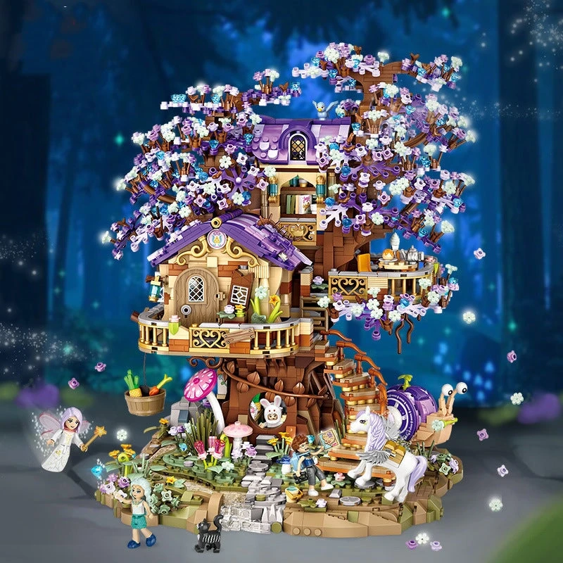 Fantasy Magical Tree House Nano Building Set 3 Fantasy Magical Tree House Nano Building Set