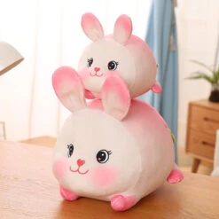 Lucky Strawberry Bunny Plushies -Kawaii Store kawaiies plushies plush softtoy lucky strawberry bunny plushies new soft toy 378373