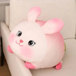 Lucky Strawberry Bunny Plushies -Kawaii Store kawaiies plushies plush softtoy lucky strawberry bunny plushies new soft toy 527734