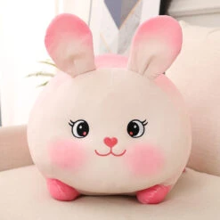 Lucky Strawberry Bunny Plushies -Kawaii Store kawaiies plushies plush softtoy lucky strawberry bunny plushies new soft toy 633059
