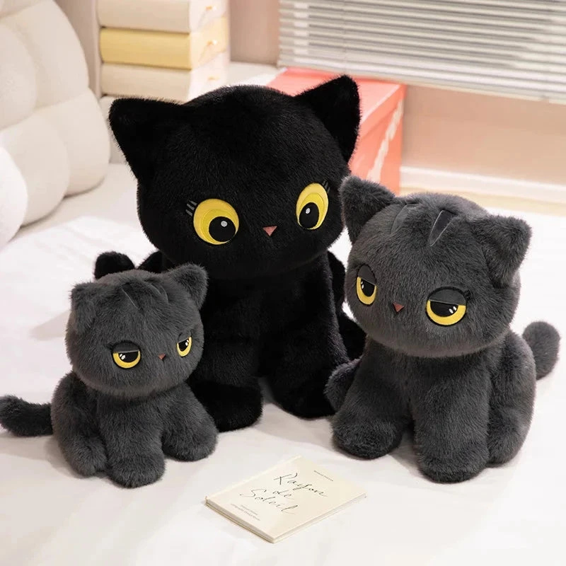 Luna & Misty The Fluffy Sitting Cat Plushies 10 Luna & Misty The Fluffy Sitting Cat Plushies - Image 8