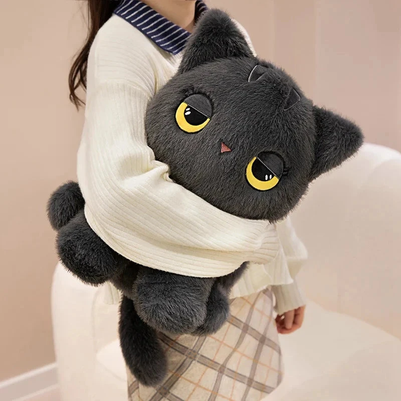 Luna & Misty The Fluffy Sitting Cat Plushies 9 Luna & Misty The Fluffy Sitting Cat Plushies - Image 7