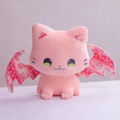 Luna & Solis The Kawaii Sakura Cats With Wings Plushies -Kawaii Store kawaiies plushies plush softtoy luna solis the kawaii sakura cats with wings plushies soft toy 174575