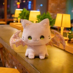Luna & Solis The Kawaii Sakura Cats With Wings Plushies -Kawaii Store kawaiies plushies plush softtoy luna solis the kawaii sakura cats with wings plushies soft toy 932757