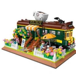 Macchiato Orient Express Micro Building Blocks -Kawaii Store kawaiies plushies plush softtoy macchiato orient express micro building blocks build it 183209