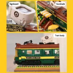 Macchiato Orient Express Micro Building Blocks -Kawaii Store kawaiies plushies plush softtoy macchiato orient express micro building blocks build it 659312