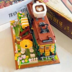 Macchiato Orient Express Micro Building Blocks -Kawaii Store kawaiies plushies plush softtoy macchiato orient express micro building blocks build it 666984