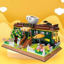 Macchiato Orient Express Micro Building Blocks -Kawaii Store kawaiies plushies plush softtoy macchiato orient express micro building blocks build it 914317