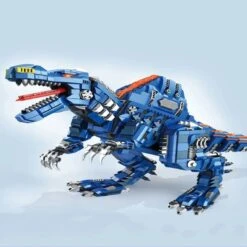 Majestic Blue Spinosaurus Building Sets -Kawaii Store kawaiies plushies plush softtoy majestic blue spinosaurus building sets build it 288288