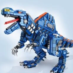 Majestic Blue Spinosaurus Building Sets -Kawaii Store kawaiies plushies plush softtoy majestic blue spinosaurus building sets build it 536209