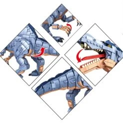 Majestic Blue Spinosaurus Building Sets -Kawaii Store kawaiies plushies plush softtoy majestic blue spinosaurus building sets build it 660378
