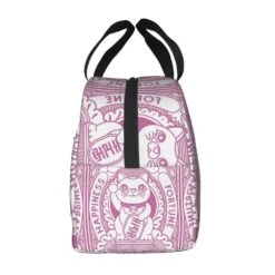 Maneki Neko Lucky Cat Insulated Lunch Bag -Kawaii Store kawaiies plushies plush softtoy maneki neko lucky cat insulated lunch bag bag 320973