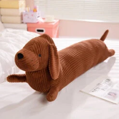 Marley The Long Dachshund Sausage Dog Plushie -Kawaii Store kawaiies plushies plush softtoy marley the long dachshund sausage dog plushie soft toy 219727