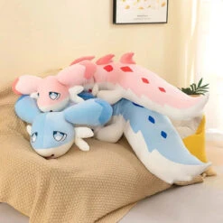 Melody And Sofi The Long Hybrid Dragon Plushies 10 Melody And Sofi The Long Hybrid Dragon Plushies -Kawaii Store kawaiies plushies plush softtoy melody and sofi the long hybrid dragon plushies soft toy blue sofi 37in 95cm 753350