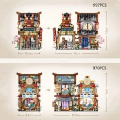 Merchant Store & Horse Stable Micro Building Sets Collection 29 Merchant Store & Horse Stable Micro Building Sets Collection -Kawaii Store kawaiies plushies plush softtoy merchant store horse stable micro building sets collection build it 882110