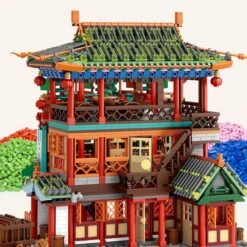 Micro Classic Asia Building Set -Kawaii Store kawaiies plushies plush softtoy micro classic asia building set build it 460535