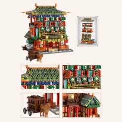 Micro Classic Asia Building Set -Kawaii Store kawaiies plushies plush softtoy micro classic asia building set build it 638357