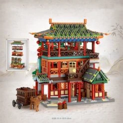 Micro Classic Asia Building Set -Kawaii Store kawaiies plushies plush softtoy micro classic asia building set build it 650031