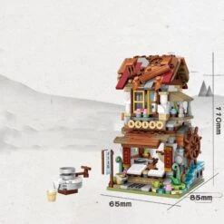 Micro Cute Little Nanzhuang Old Street Building Sets 22 Micro Cute Little Nanzhuang Old Street Building Sets -Kawaii Store kawaiies plushies plush softtoy micro cute little nanzhuang old street build it 569623